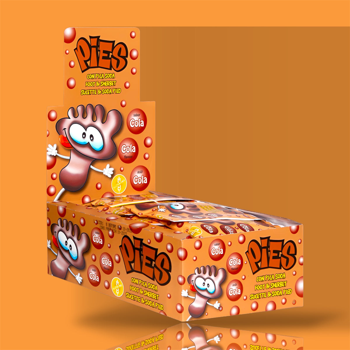 Sucettes Pies Cola x40