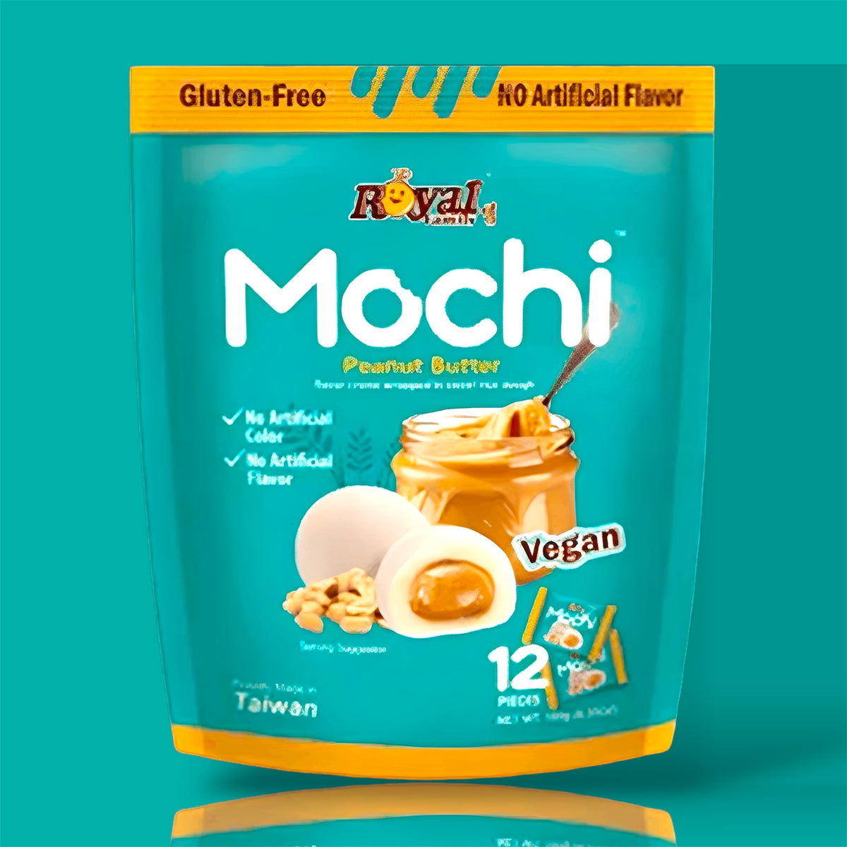 Royal Family Mochi Peanut Butter 180gx12