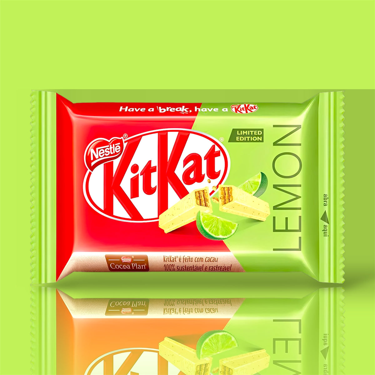 Kit Kat Limao 24x41,5g