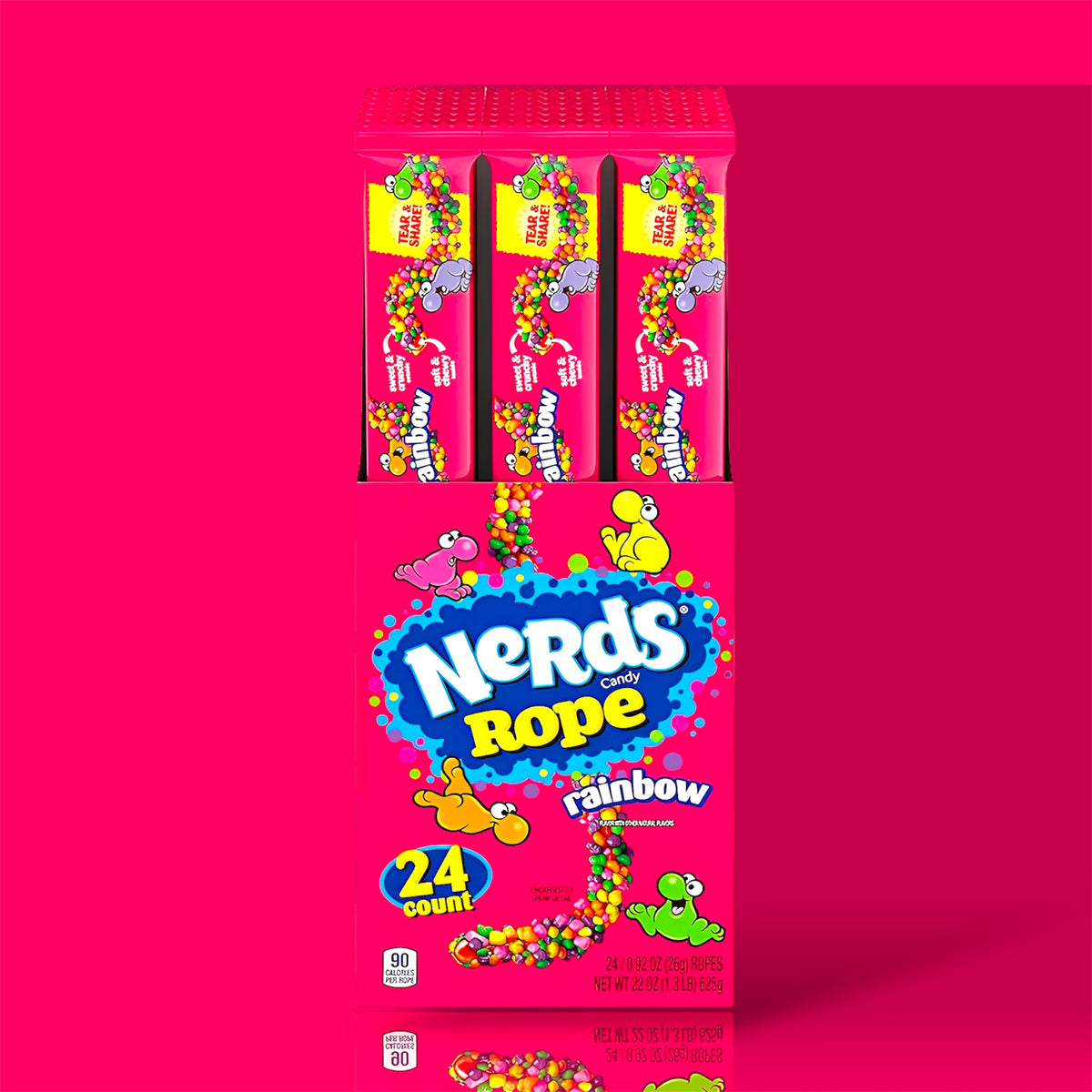Nerds Rainbow Rope 24x26g