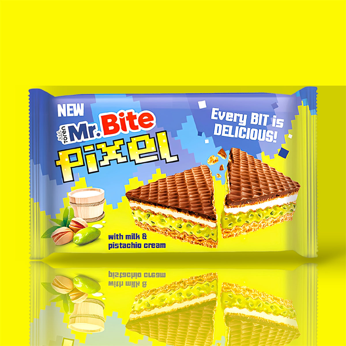 Mr Bite Pixel Pistache 30gx10