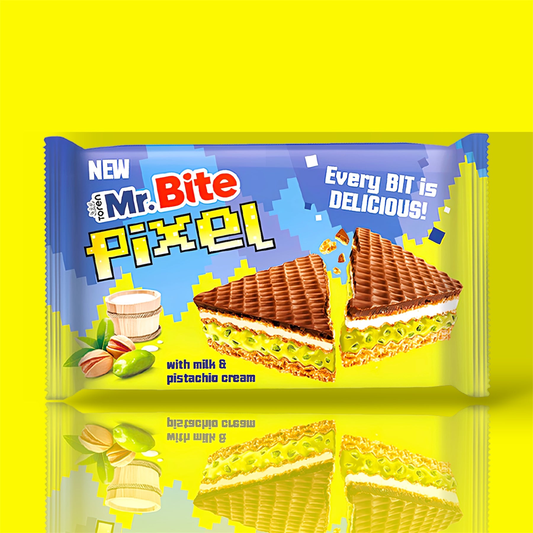 Mr Bite Pixel Pistache 30gx10
