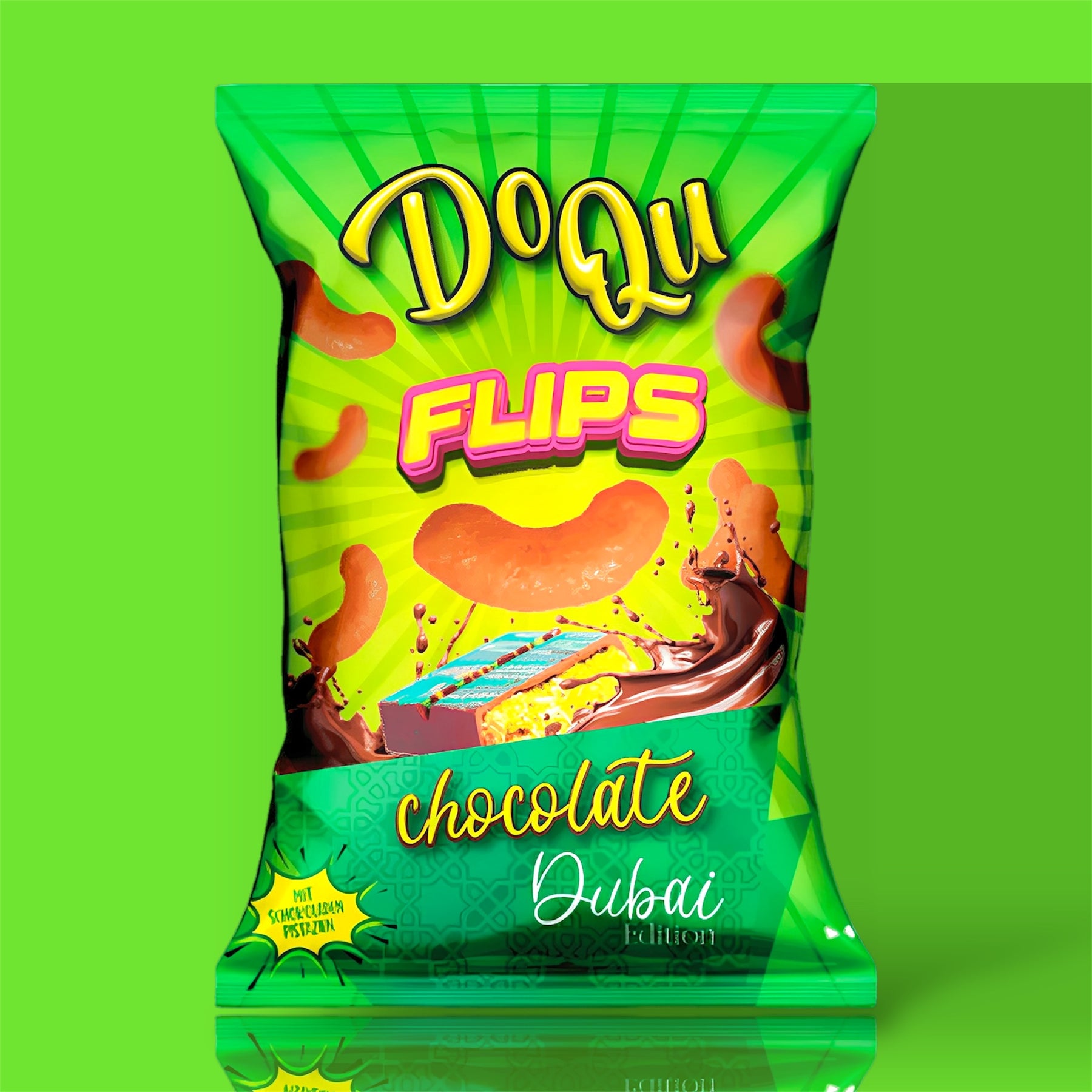 Doqu Flips Dubaï Chocolate 10x90g