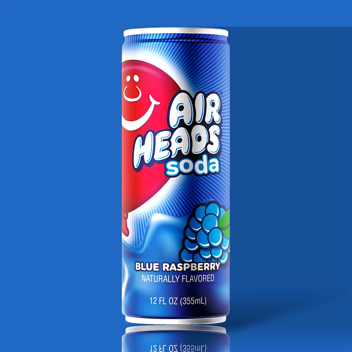 Airheads Soda Blue Raspberry 12x355ml