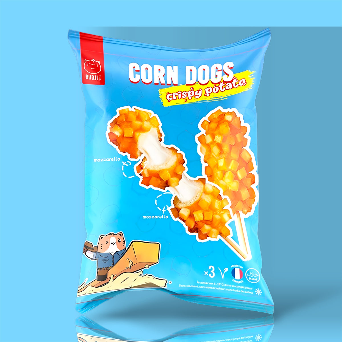 Budji Corn Dogs Crispy Potato 12x285g